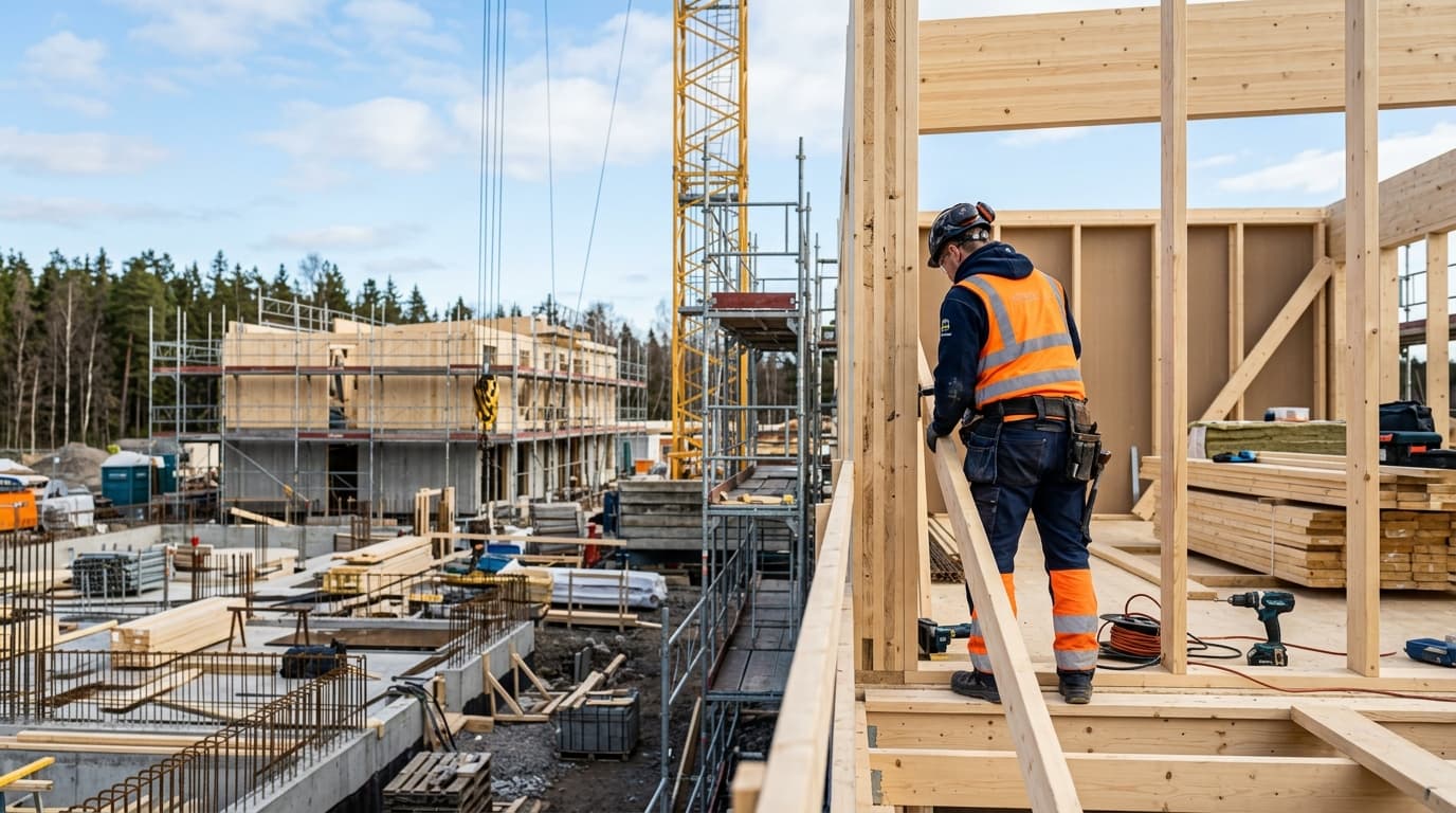 Byggarbetare – professionell tjänst