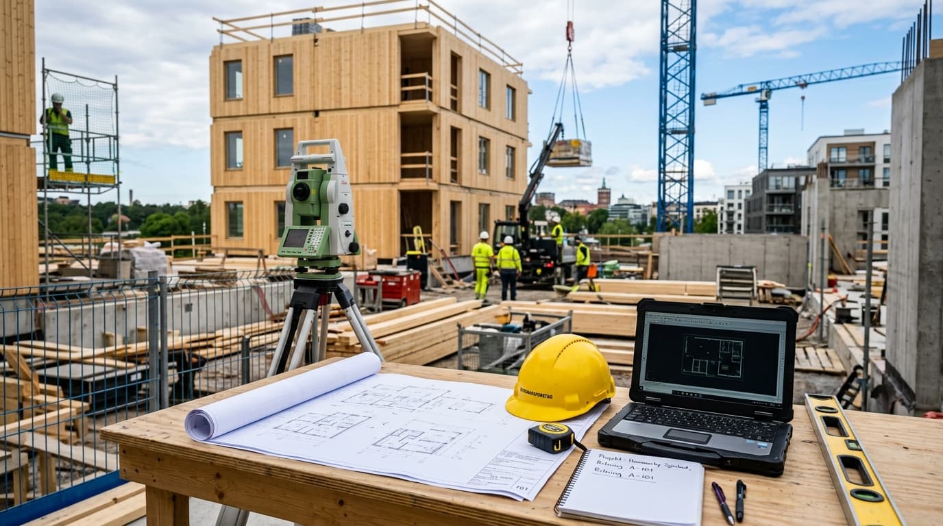 Byggnadsingenjör – professionell tjänst