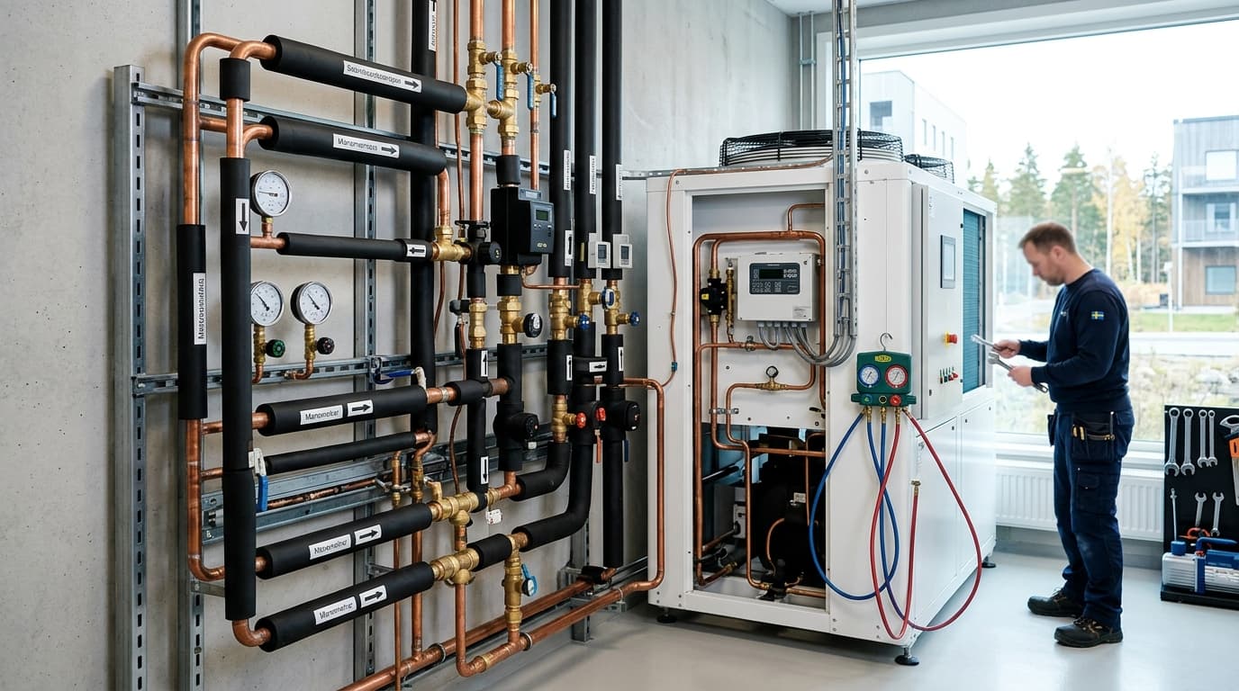 Certifierad kylmontör – professionell tjänst