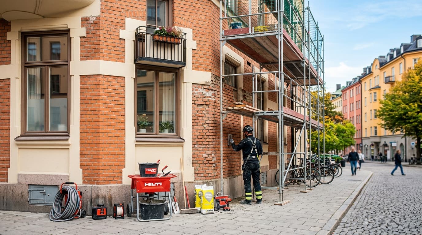 Fasadentrepenör – professionell tjänst