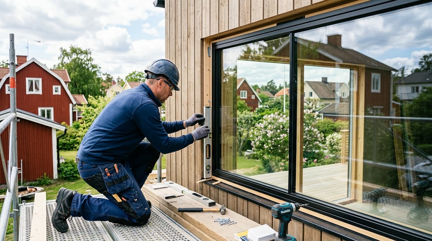 Fönstermontör – professionell tjänst