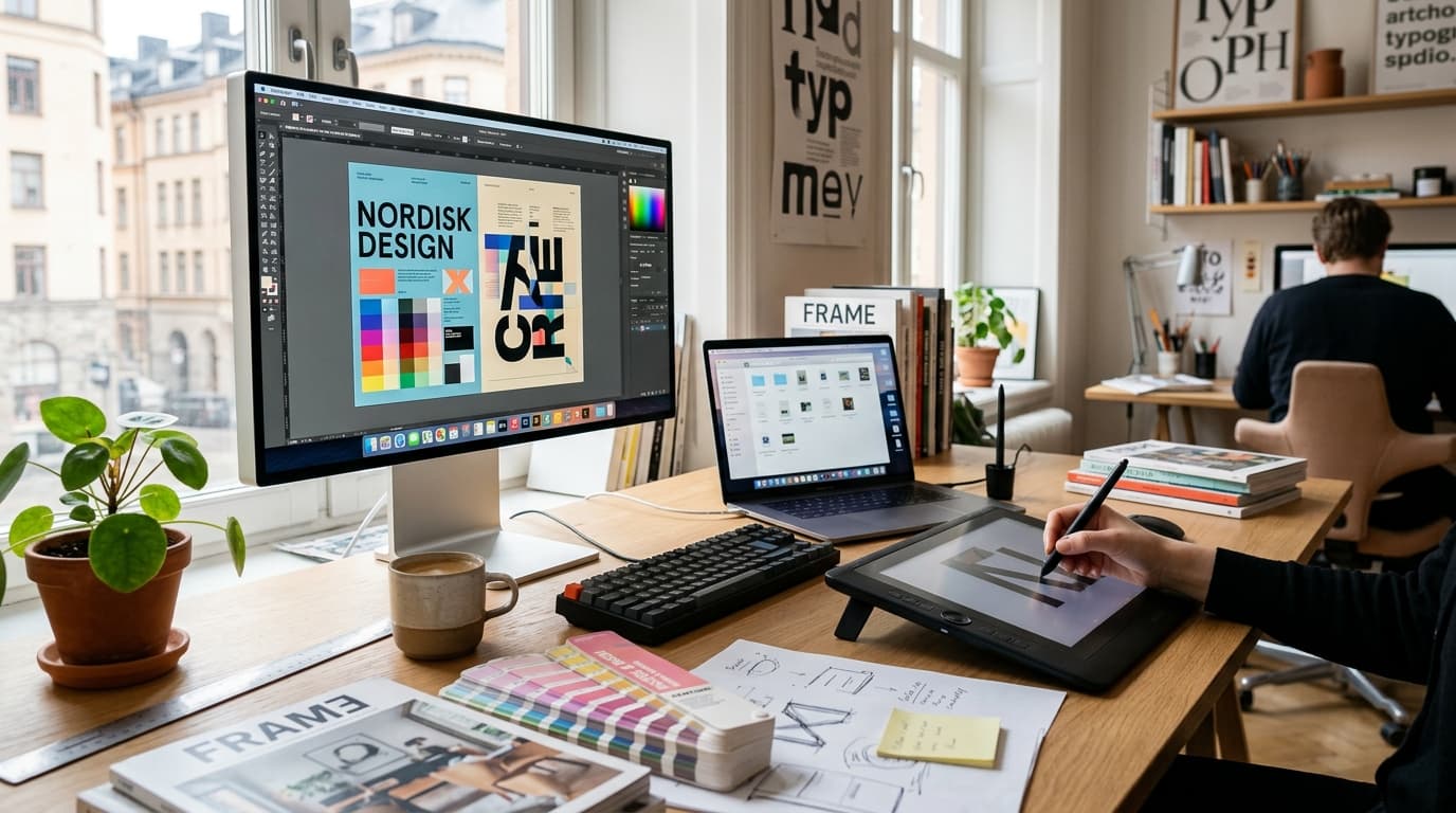 Grafisk designer – professionell tjänst