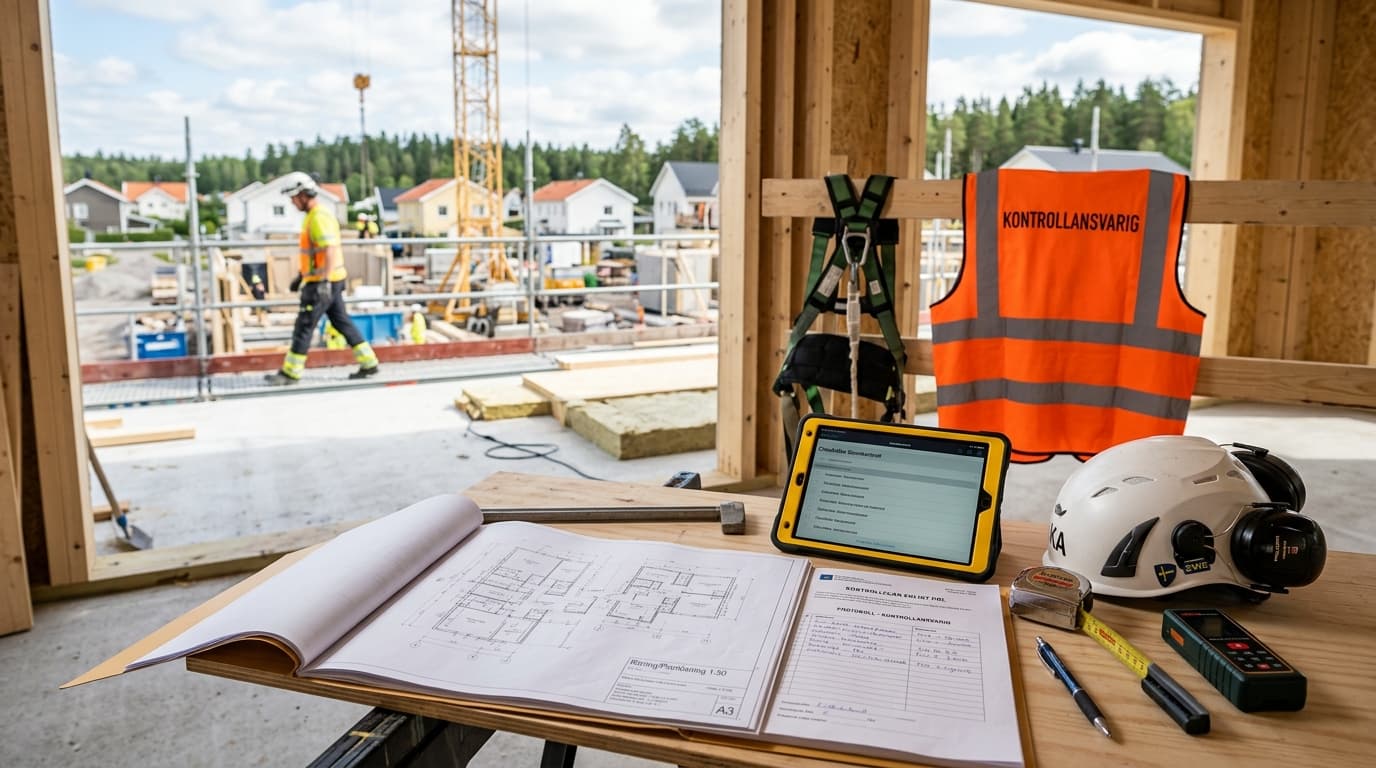 Kontrollansvarig (KA) – professionell tjänst