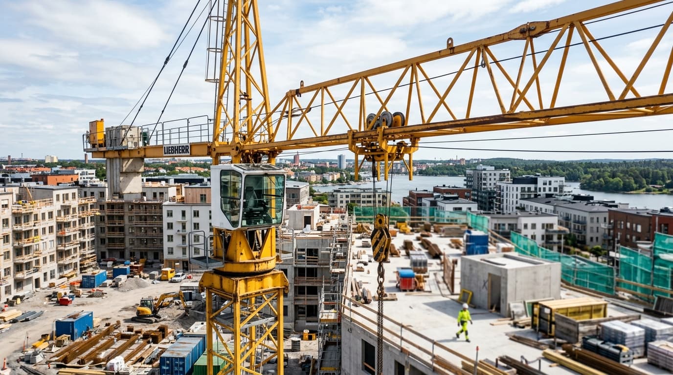 Kranförare – professionell tjänst