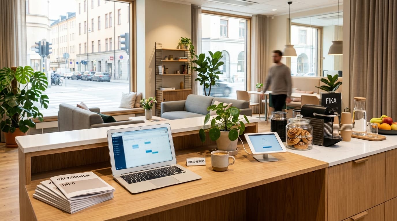 Kontorsvärd – professionell tjänst