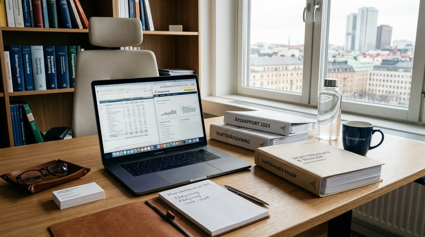 Skatterådgivare – professionell tjänst