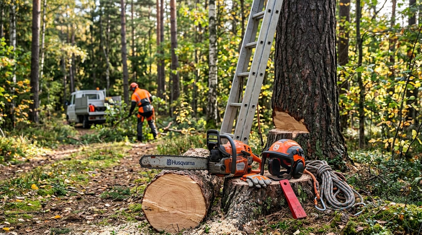 Trädfällare – professionell tjänst