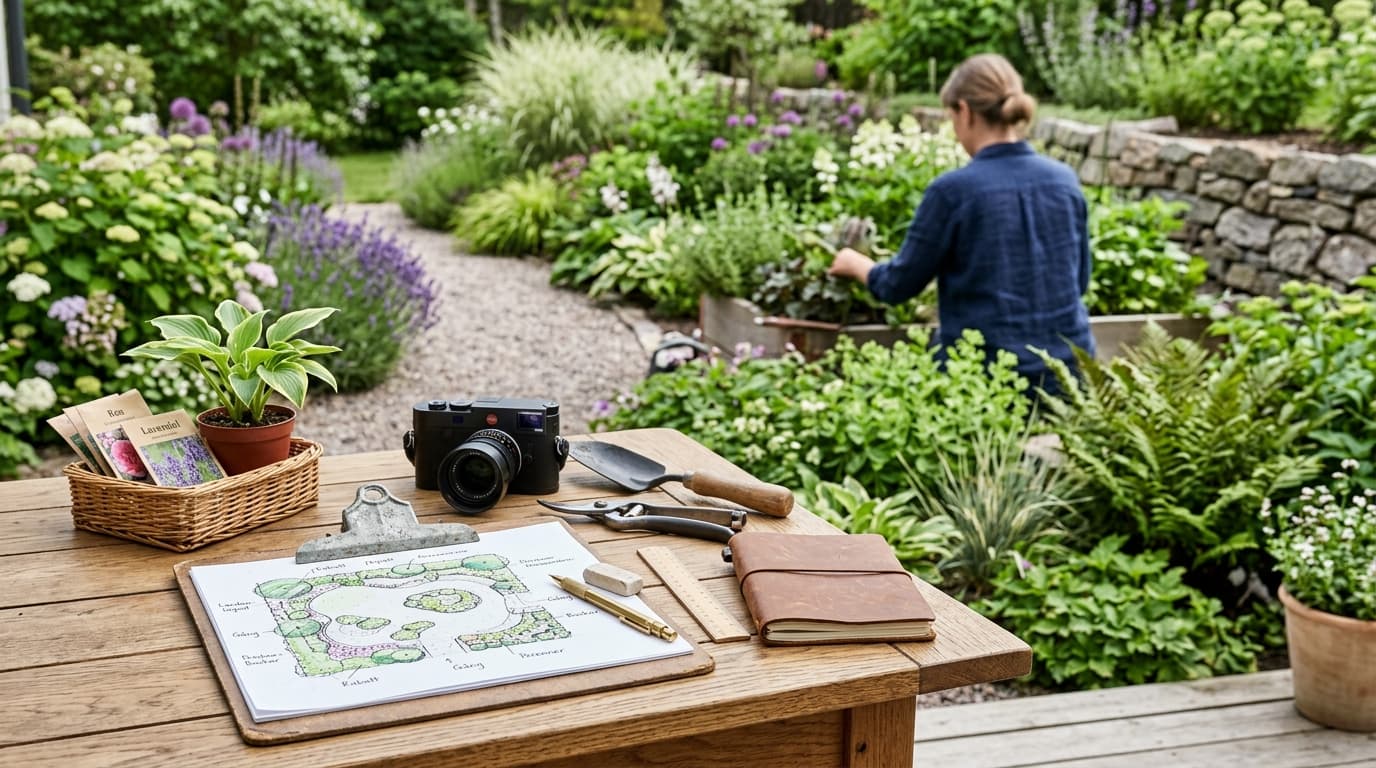 Trädgårdsdesigner – professionell tjänst