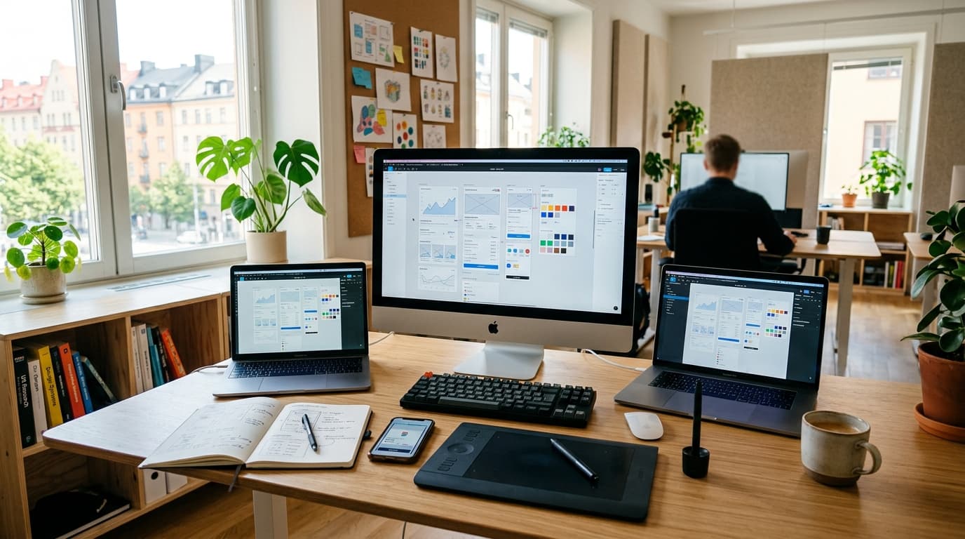 UI/UX-designer – professionell tjänst