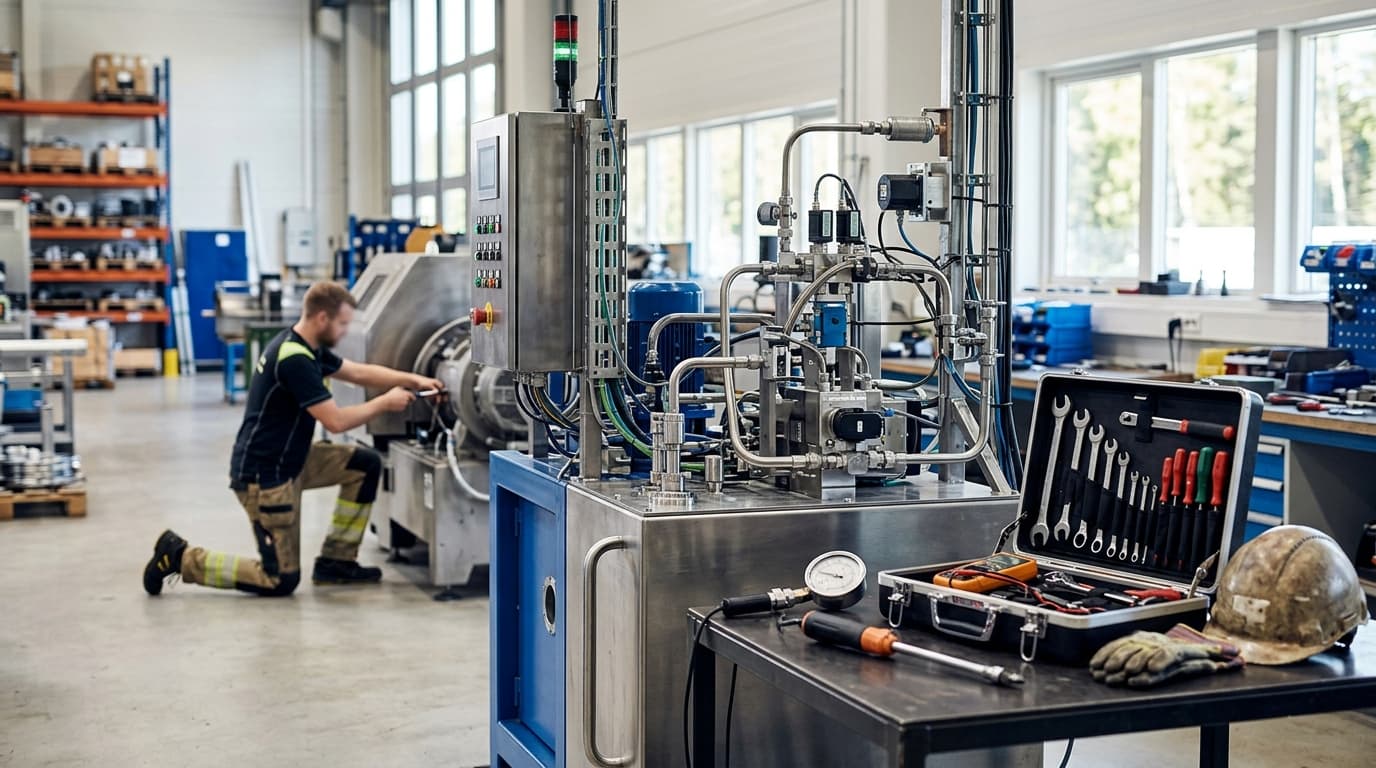 Underhållstekniker – professionell tjänst