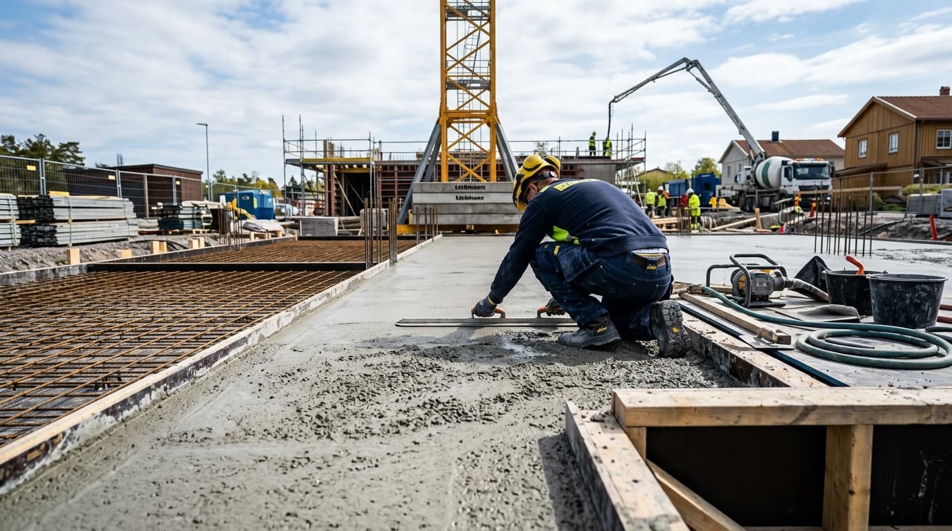 Betongare – professionell tjänst