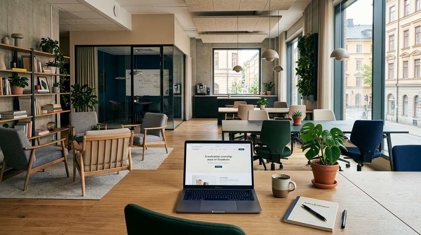 Kontorshotell & coworking – professionell tjänst