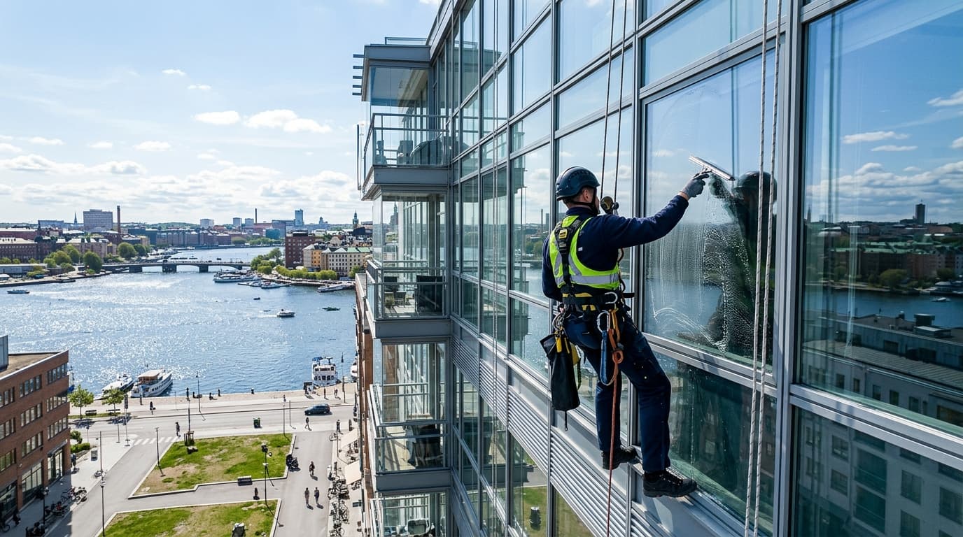 Höghöjdsstädare – professionell tjänst