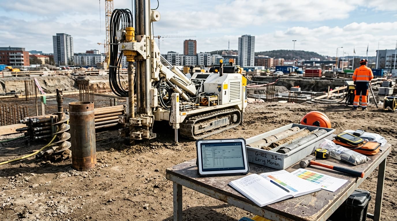 Geoteknisk konsult – professionell tjänst