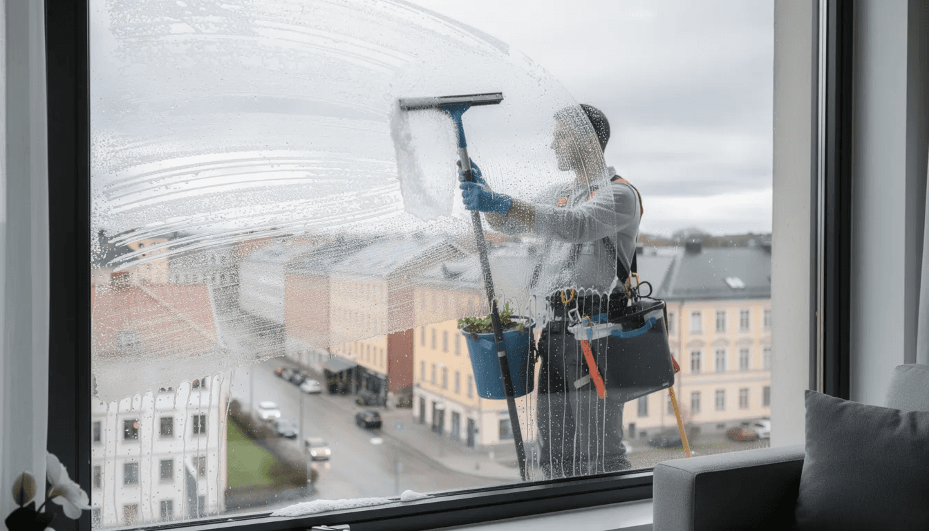 Fönsterputsare – professionell tjänst