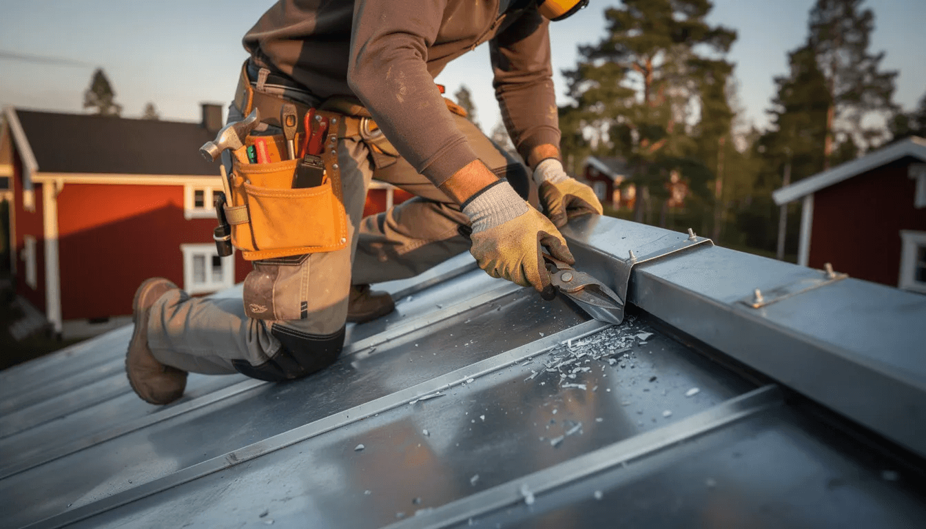 Plåtslagare – professionell tjänst