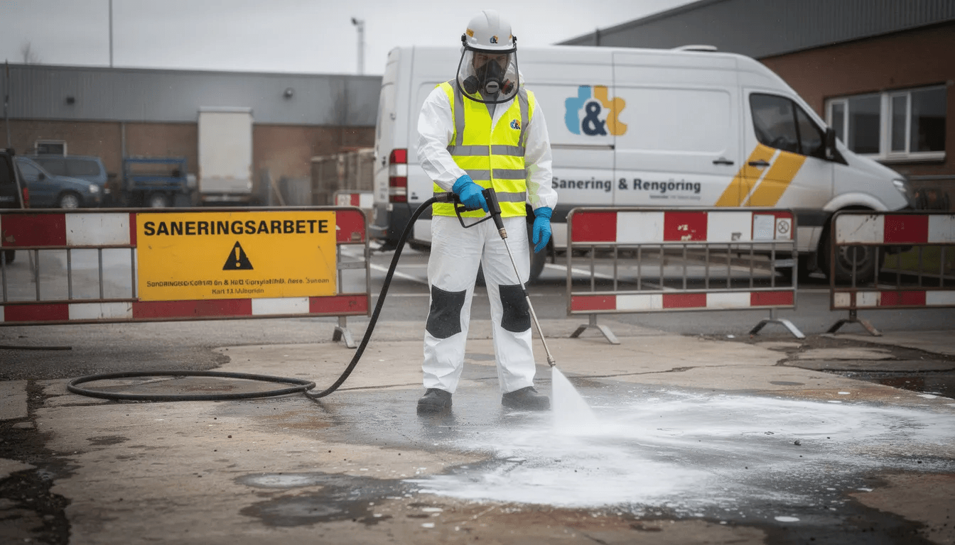 Sanerare – professionell tjänst