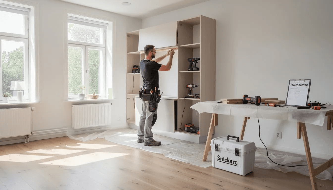 Snickare – professionell tjänst