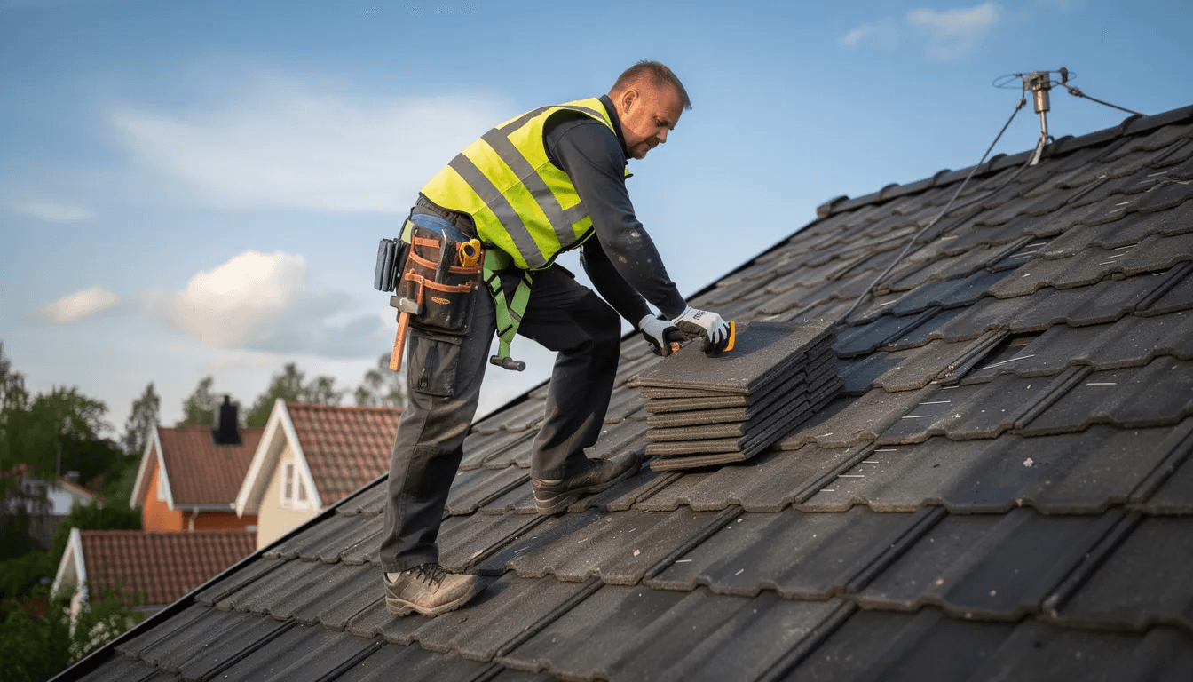 Takläggare – professionell tjänst